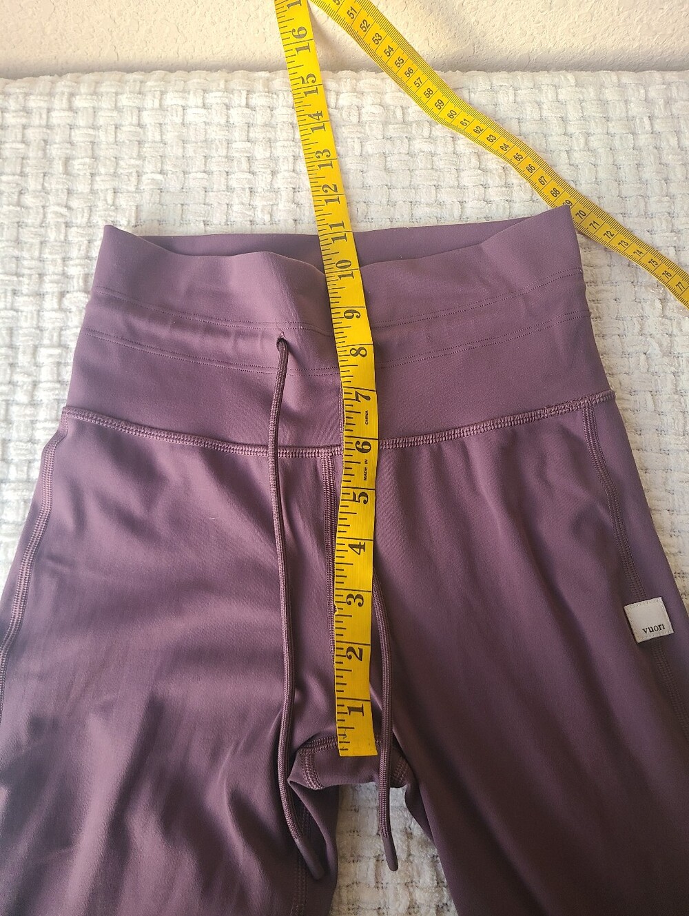 Vuori Purple Drawstring Active Leggings Women's Size XS - Picture 7 of 10